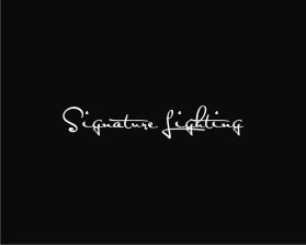 Logo Design entry 1240710 submitted by GutARt to the Logo Design for Signature Lighting run by signaturelight
