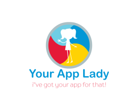 Logo Design Entry 1241610 submitted by firda to the contest for Your App Lady  run by YourAppLady