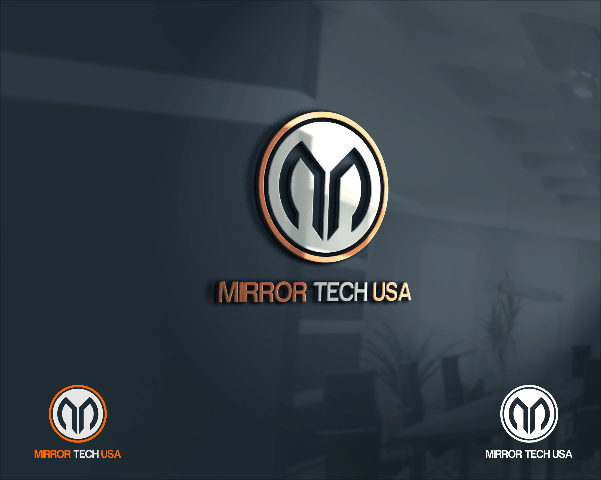 Logo Design entry 1242624 submitted by Destination to the Logo Design for Mirror Tech USA run by Rybred