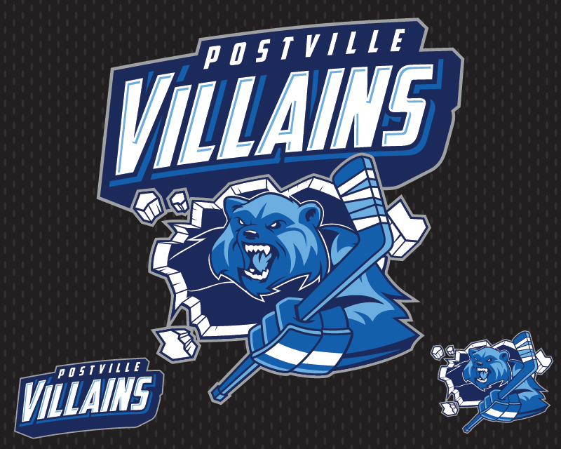 Logo Design entry 1244960 submitted by Digiti Minimi to the Logo Design for Postville Villains run by jamesafg21