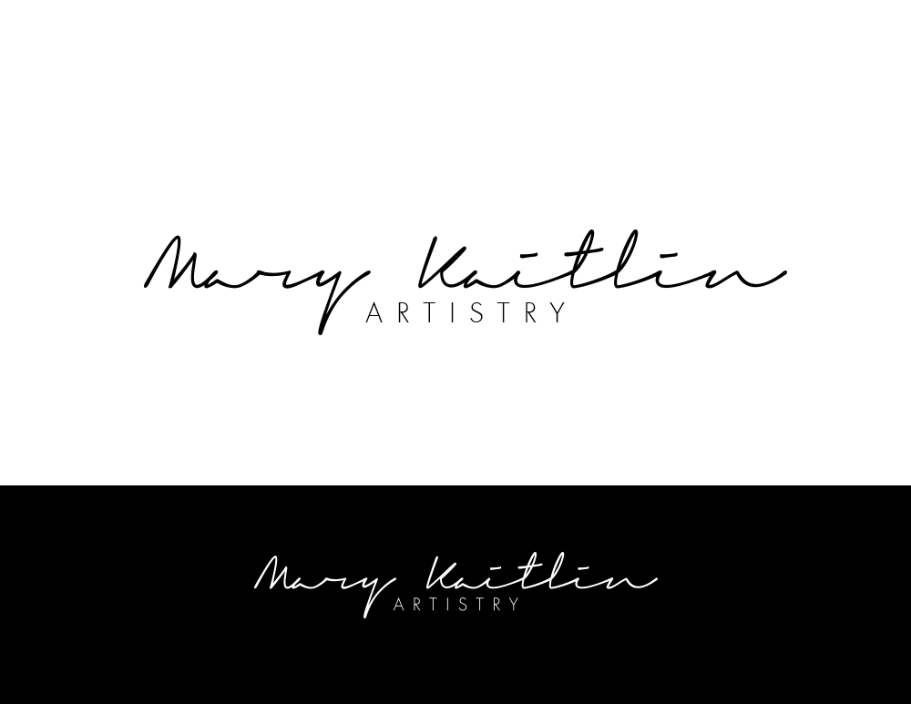 Logo Design entry 1245831 submitted by hym35 to the Logo Design for Mary Kaitlin Artistry run by MaryKaitlin