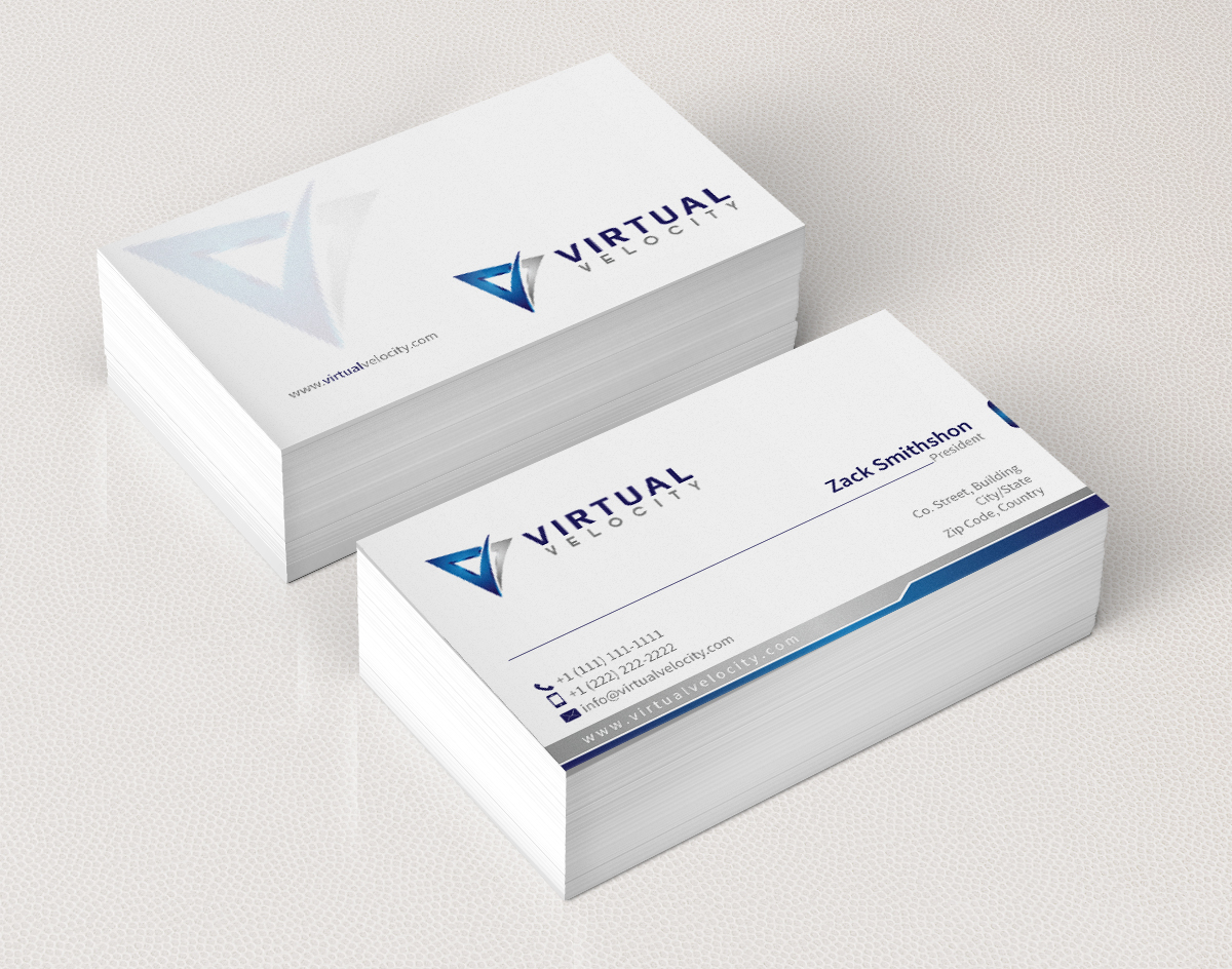 Business Card & Stationery Design entry 1296322 submitted by athenticdesigner