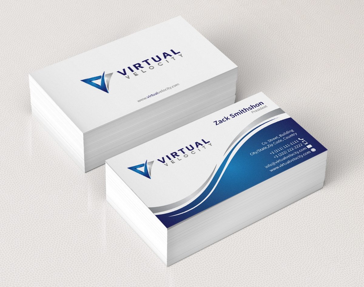 Business Card & Stationery Design entry 1296323 submitted by athenticdesigner