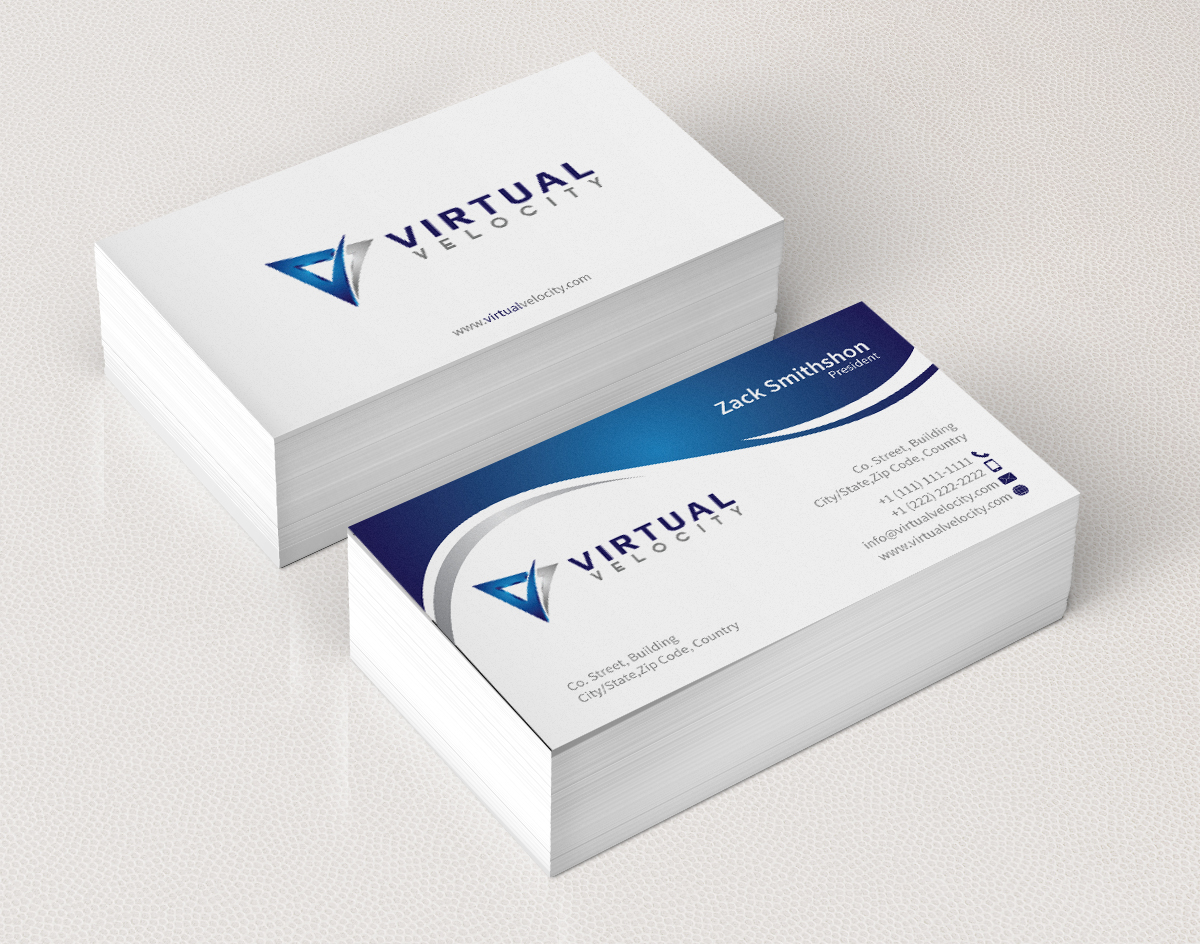Business Card & Stationery Design entry 1296324 submitted by athenticdesigner