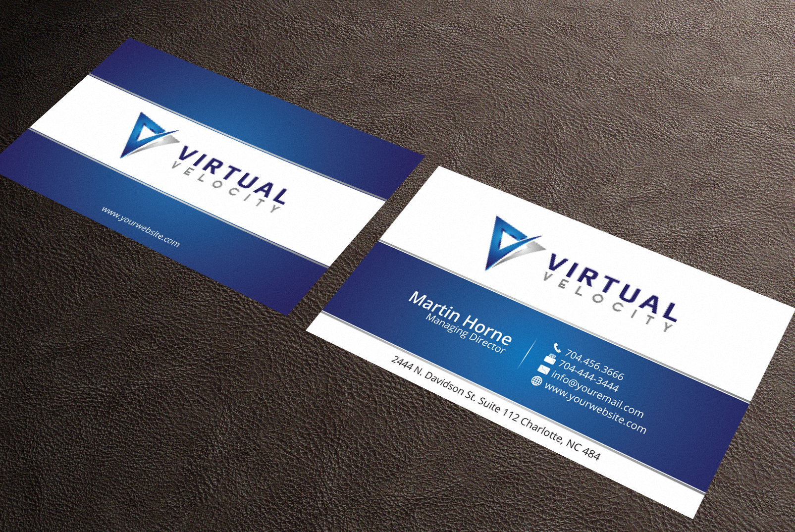 Business Card & Stationery Design entry 1296507 submitted by indeyzn