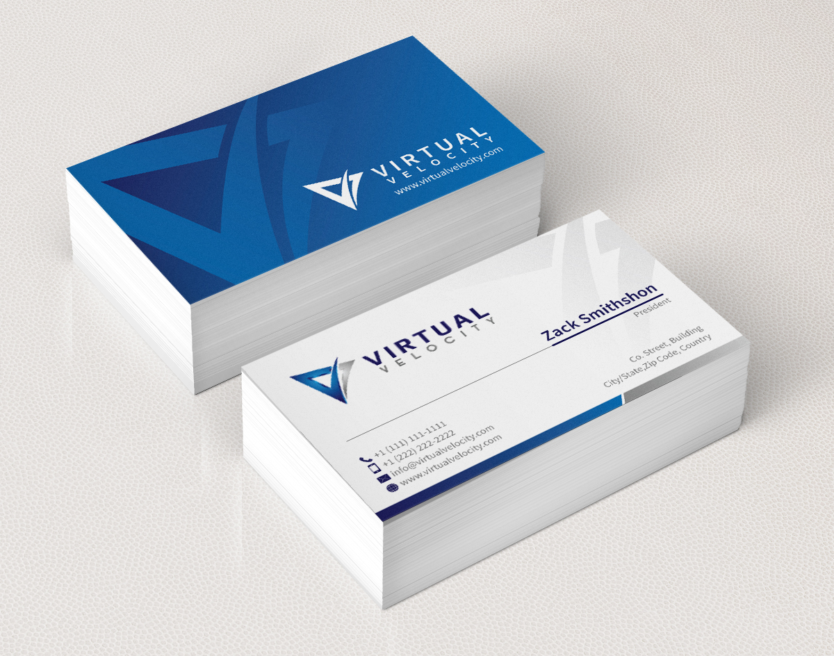 Business Card & Stationery Design entry 1298234 submitted by athenticdesigner
