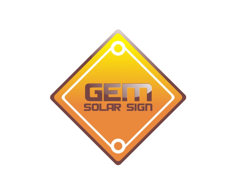 Logo Design entry 1249289 submitted by yoghi_satriawan to the Logo Design for Gem Solar Sign run by brianbs