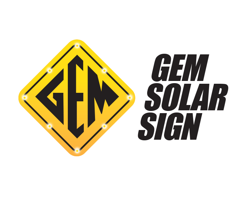 Logo Design entry 1249241 submitted by operator50 to the Logo Design for Gem Solar Sign run by brianbs