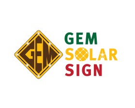 Logo Design entry 1249244 submitted by greycrow to the Logo Design for Gem Solar Sign run by brianbs