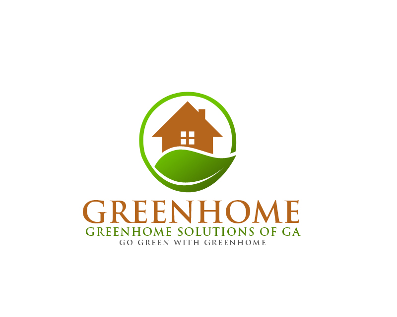 Logo Design entry 1253294 submitted by LOGOMIX to the Logo Design for Greenhome Solutions of GA  run by greenhomesolutionsga@gmail.com