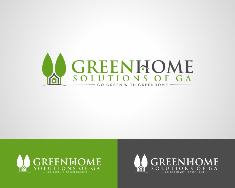 Logo Design entry 1253294 submitted by ailideangel to the Logo Design for Greenhome Solutions of GA  run by greenhomesolutionsga@gmail.com