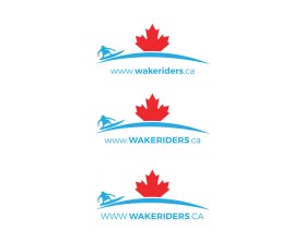 Logo Design Entry 1254599 submitted by ituna to the contest for www.wakeriders.ca run by suckgatewakesurf