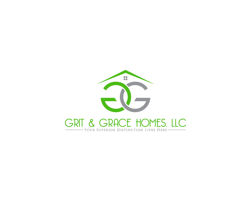 Logo Design entry 1255437 submitted by paczgraphics to the Logo Design for Grit & Grace Homes,llc run by Concepts2Reality