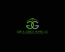 Logo Design entry 1255387 submitted by einaraees to the Logo Design for Grit & Grace Homes,llc run by Concepts2Reality