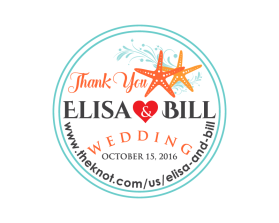 Logo Design entry 1257770 submitted by paczgraphics to the Logo Design for WWW.TheKnot.Com/US/Elisa-and-Bill run by PAULLANZ
