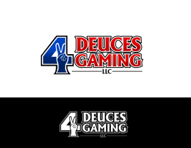 Logo Design entry 1257810 submitted by hym35 to the Logo Design for 4 Deuces Gaming, LLC run by davidjhrizak