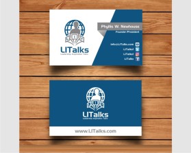 Logo Design entry 1258666 submitted by pwdzgn to the Logo Design for LITalks run by Tomeka Holyfield