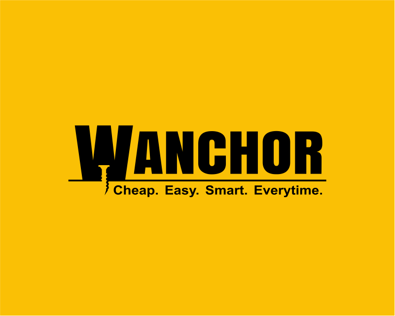 Logo Design entry 1260534 submitted by jellareed to the Logo Design for Wanchor run by gsilas