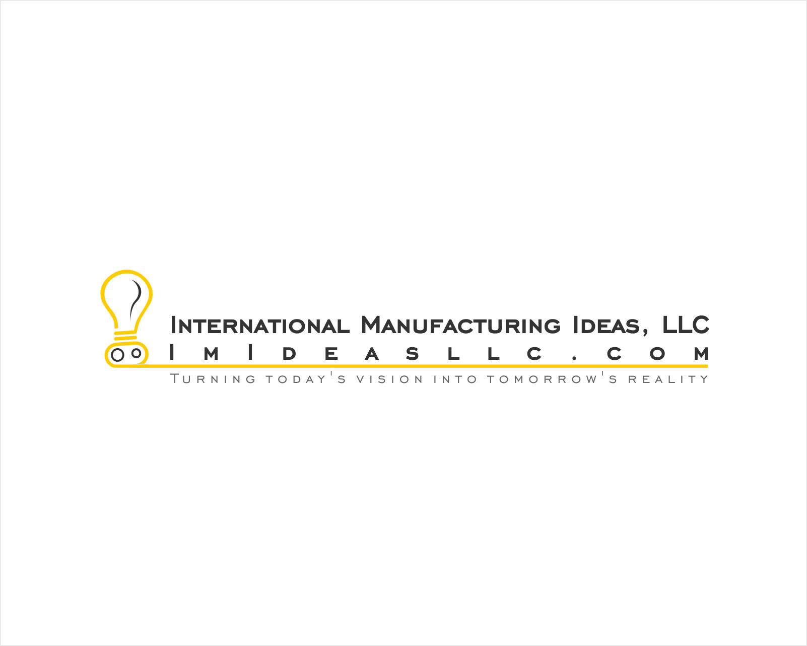 Logo Design entry 1260863 submitted by RZ to the Logo Design for International Manufacturing Ideas, LLC        ImIdeasllc.com run by Sginger