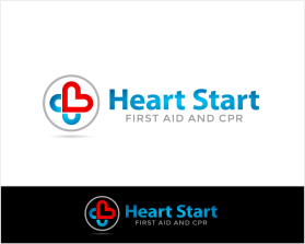 Logo Design entry 1261025 submitted by Spiritz to the Logo Design for Heart Start First Aid and CPR run by jrinehart25