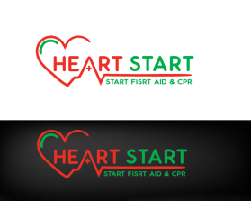 Logo Design entry 1261032 submitted by RZ to the Logo Design for Heart Start First Aid and CPR run by jrinehart25