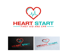 Logo Design entry 1261047 submitted by artsword to the Logo Design for Heart Start First Aid and CPR run by jrinehart25