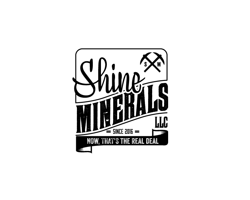 Logo Design entry 1261173 submitted by muzzha to the Logo Design for Shine Minerals, LLC run by JFletch