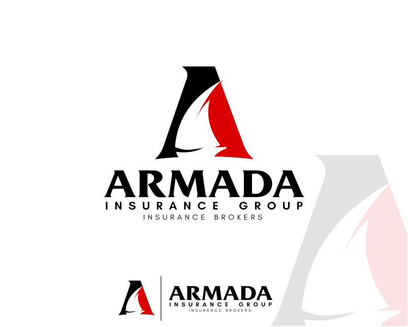 Logo Design entry 1261717 submitted by artsword to the Logo Design for ARMADA INSURANCE GROUP run by Mickal