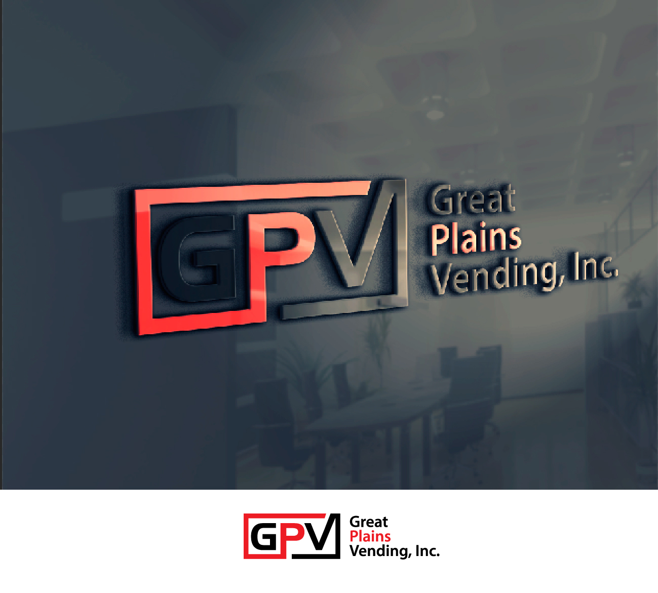 Logo Design entry 1262916 submitted by wannen19 to the Logo Design for Great Plains Vending, Inc. run by pierrestg