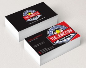 Business Card & Stationery Design entry 1263030 submitted by athenticdesigner to the Business Card & Stationery Design for The Junction Games run by realmgames