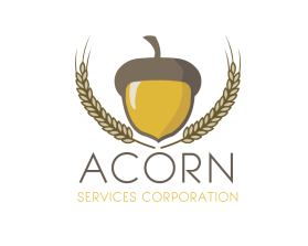 Logo Design entry 1266605 submitted by Mrs. DC to the Logo Design for Acorn Services Corporation run by Abacussc