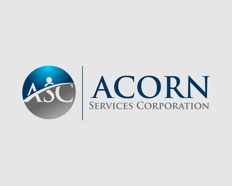 Logo Design entry 1266606 submitted by marsell to the Logo Design for Acorn Services Corporation run by Abacussc