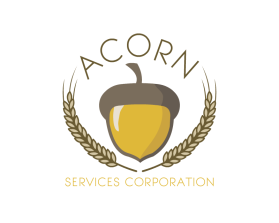 Logo Design entry 1266615 submitted by Mrs. DC to the Logo Design for Acorn Services Corporation run by Abacussc