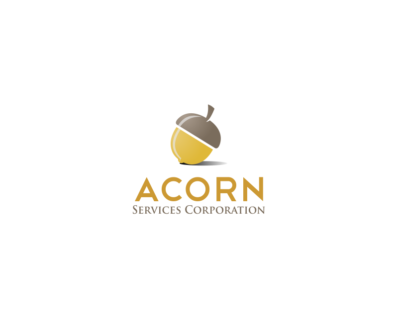 Logo Design entry 1266616 submitted by muktiDraw to the Logo Design for Acorn Services Corporation run by Abacussc