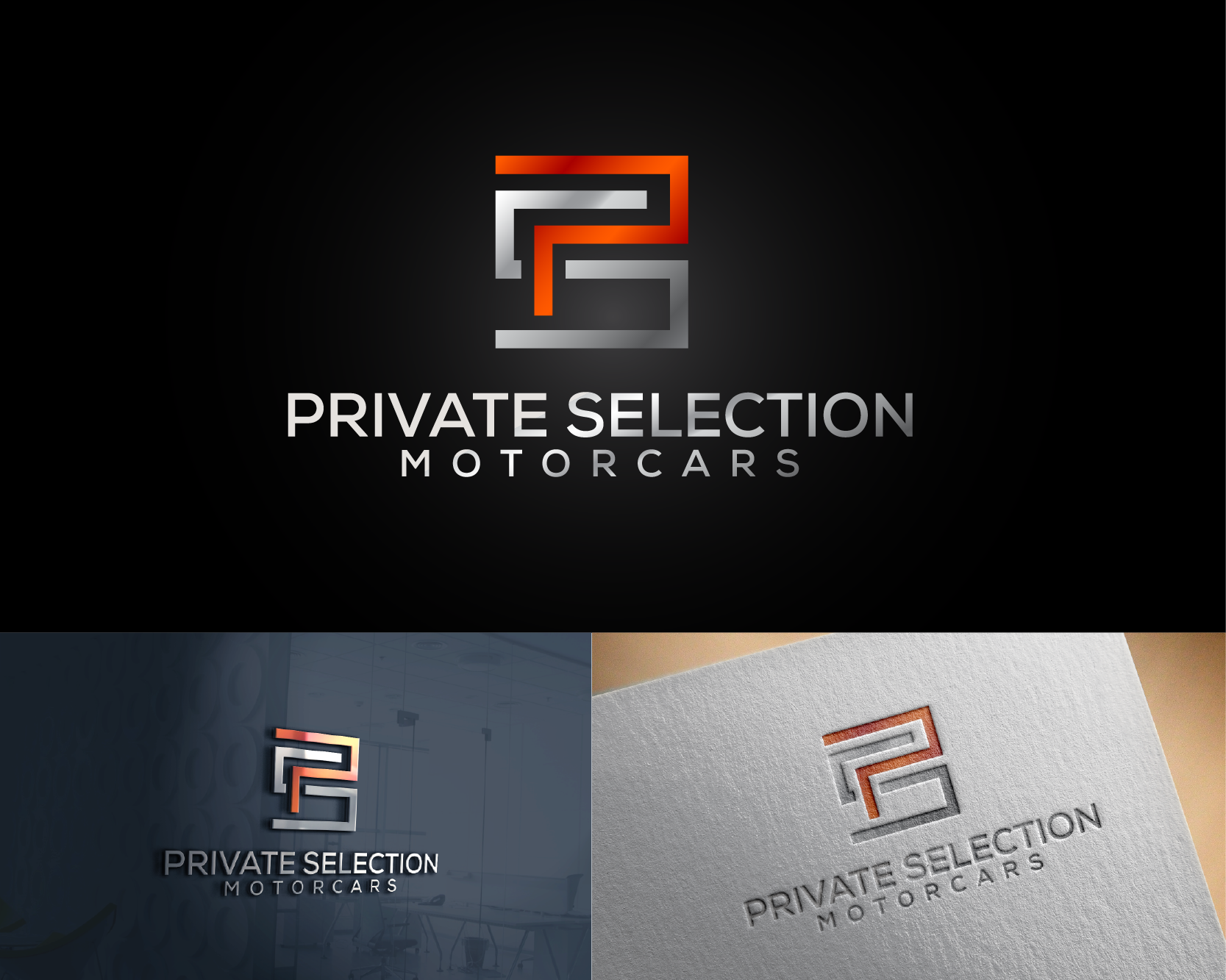 Logo Design entry 1268153 submitted by mikochiong28 to the Logo Design for Private Selection Motorcars run by lambosg
