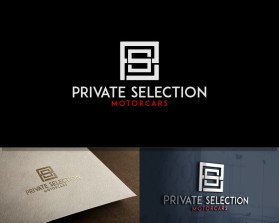 Logo Design entry 1268126 submitted by MjibAjibs to the Logo Design for Private Selection Motorcars run by lambosg