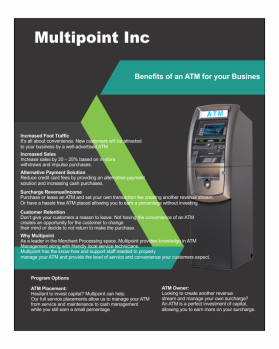 Brochure Design entry 1268354 submitted by jonny2quest to the Brochure Design for Multipoint Inc run by multipoint