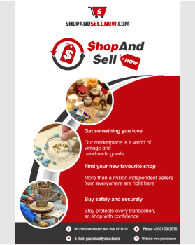 Brochure Design entry 1268673 submitted by Bima Sakti to the Brochure Design for shopandsellnow.com run by sasn