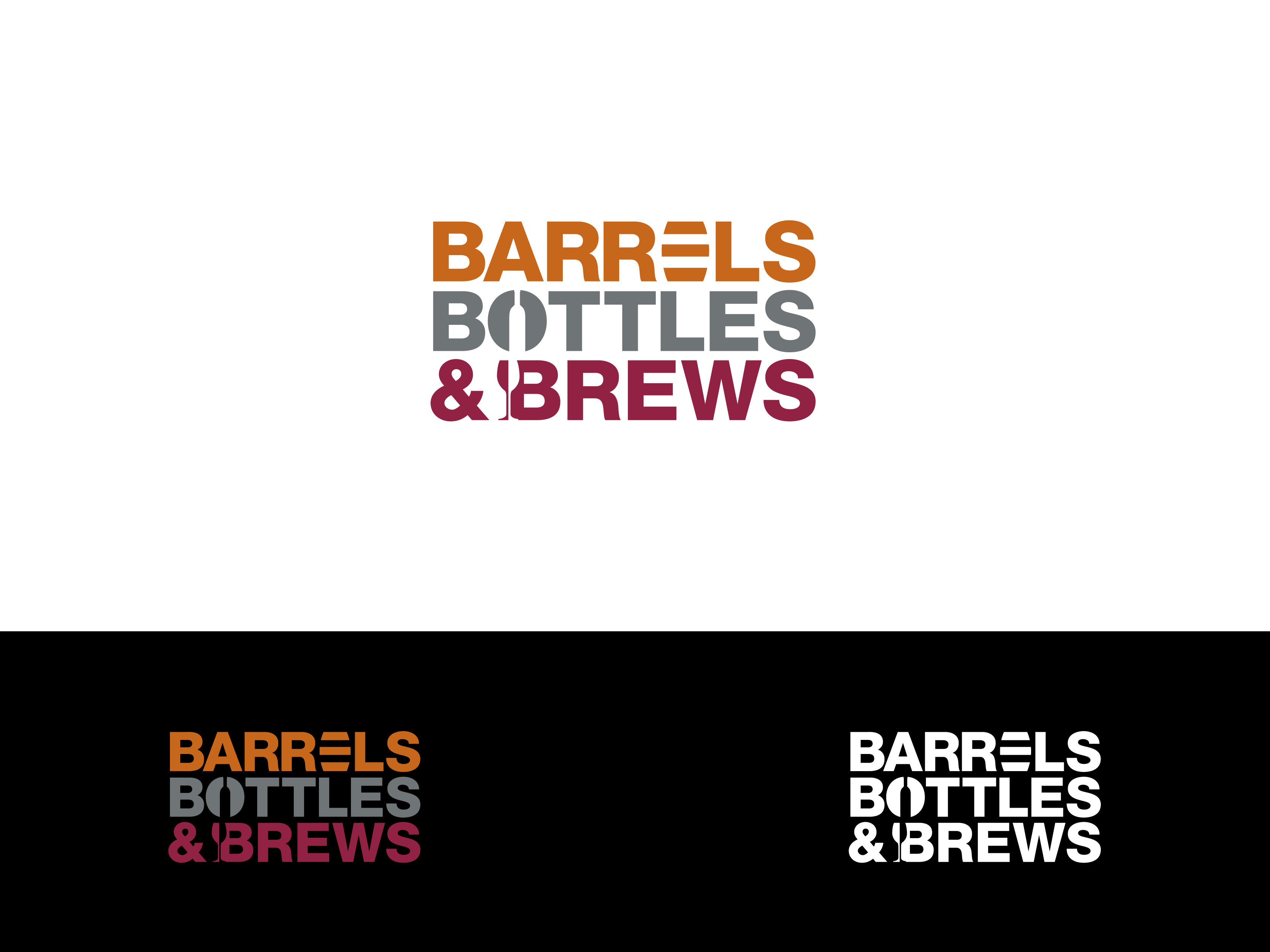 Logo Design entry 1269151 submitted by AlphaCeph to the Logo Design for Barrels, Bottles and Brews run by Chris