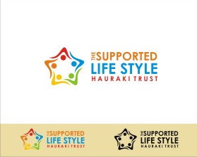 Logo Design entry 1269347 submitted by mv to the Logo Design for The Supported Life Style Hauraki Trust (http://suplife.org.nz/) run by dempsey.woodley@zephyr.co.nz