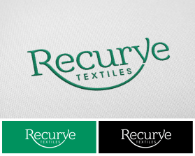 Logo Design entry 1269730 submitted by Alessandra to the Logo Design for Recurve Textiles run by virginia.loomis