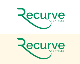Logo Design entry 1269813 submitted by marsell to the Logo Design for Recurve Textiles run by virginia.loomis