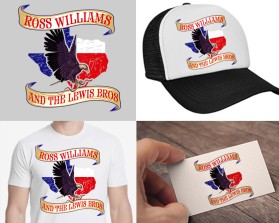 T-Shirt Design entry 1270404 submitted by BearDenGraphicDesigns to the T-Shirt Design for Ross Williams and The Lewis Bros run by Txwildhog