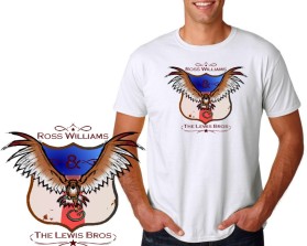T-Shirt Design Entry 1325398 submitted by BearDenGraphicDesigns to the contest for Ross Williams and The Lewis Bros run by Txwildhog
