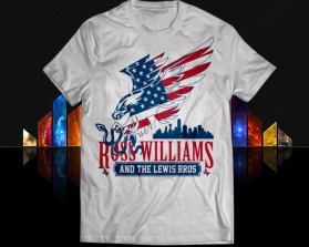 T-Shirt Design Entry 1325659 submitted by resha20 to the contest for Ross Williams and The Lewis Bros run by Txwildhog
