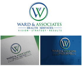 Logo Design entry 1270948 submitted by luckydesigner to the Logo Design for Ward & Associates Health Services run by cbouza35