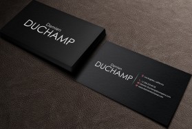 Business Card & Stationery Design entry 1271665 submitted by indeyzn to the Business Card & Stationery Design for Damien DUCHAMP run by damien951