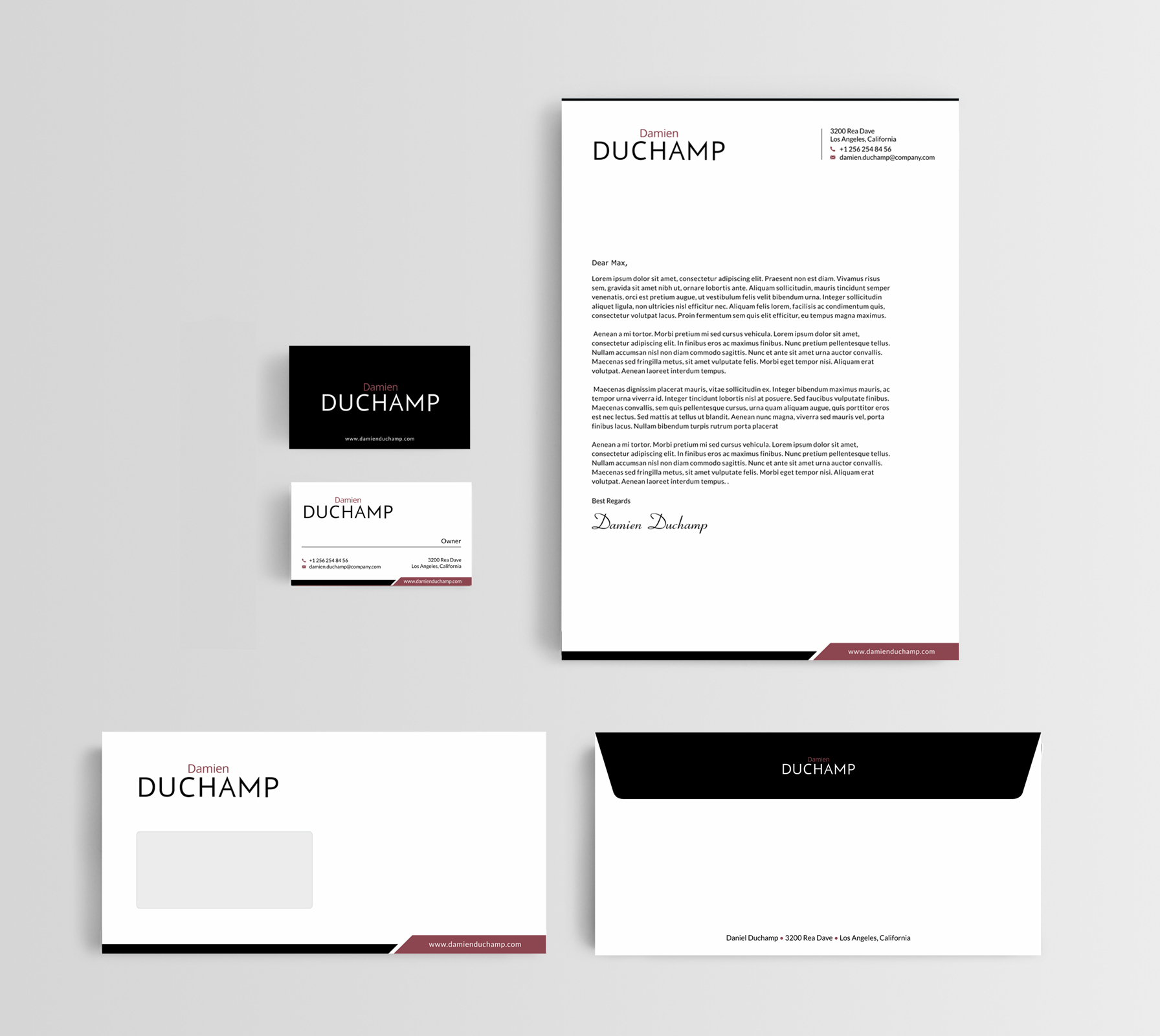 Business Card & Stationery Design entry 1323521 submitted by skyford412