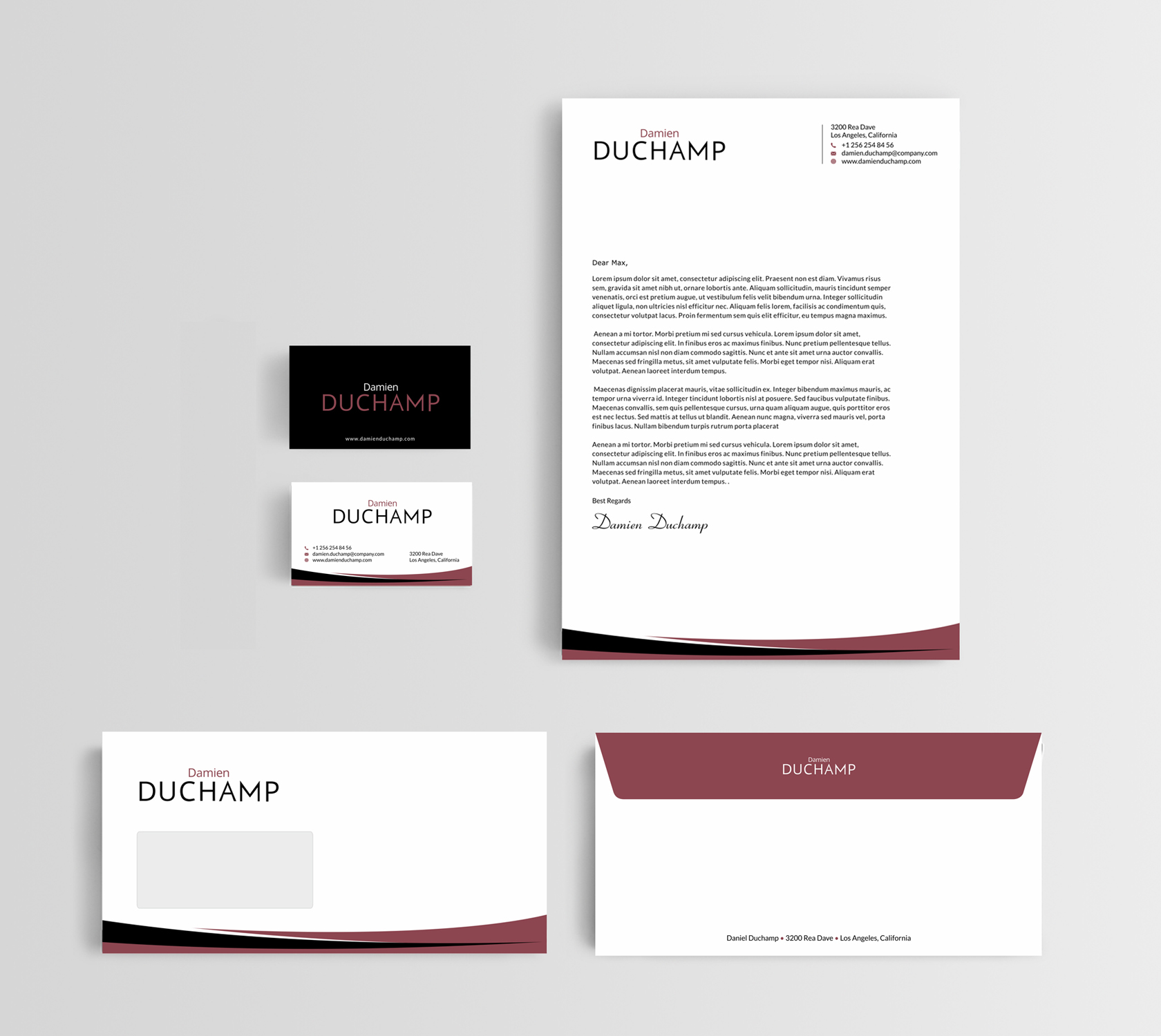 Business Card & Stationery Design entry 1326952 submitted by skyford412