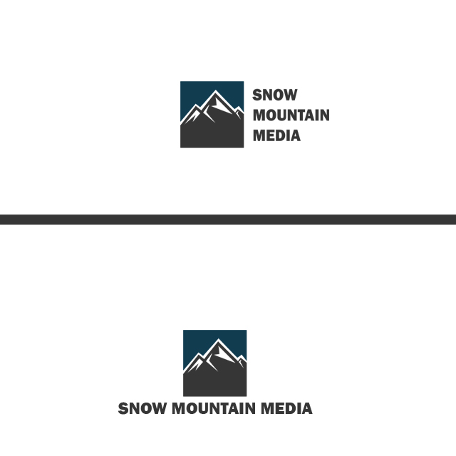 Logo Design entry 1272928 submitted by GutARt to the Logo Design for Snow mountain media run by Jon thompson